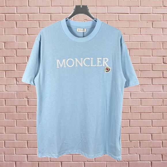 Moncler Short Sleeve Blue